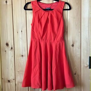 Express Women's Vibrant Red Mini Dress